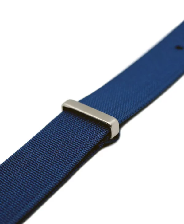 WB Original Geripptes Nylon-Uhrenarmband - Blau – Bild 2