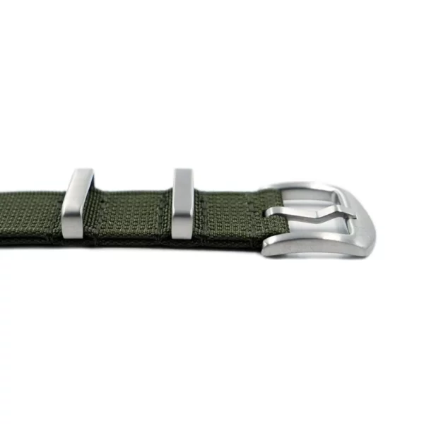 WB Original Geripptes Nylon-Uhrenarmband - Grün – Bild 3