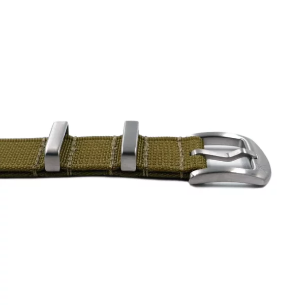 WB Original Geripptes Nylon-Uhrenarmband - Khaki – Bild 3