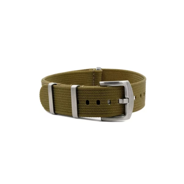 WB Original Geripptes Nylon-Uhrenarmband - Khaki