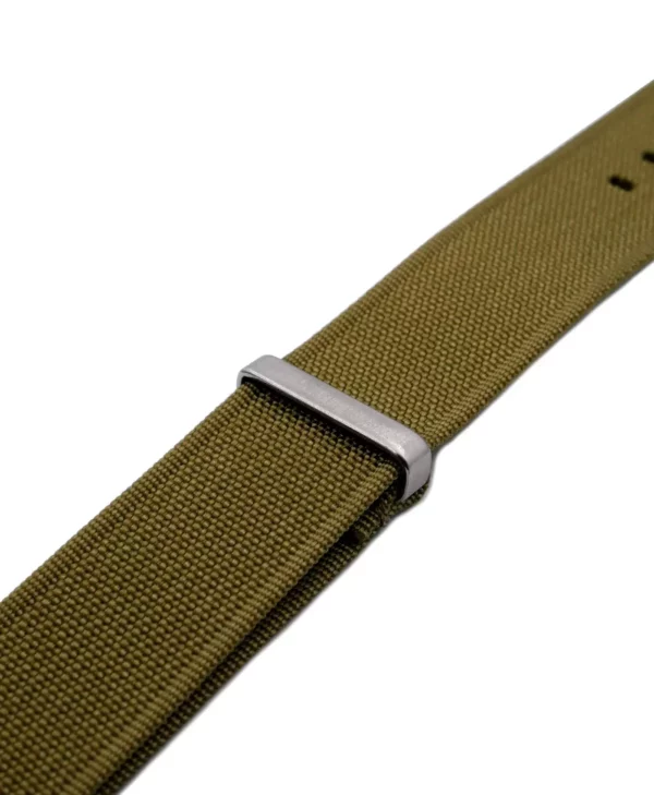 WB Original Geripptes Nylon-Uhrenarmband - Khaki – Bild 2