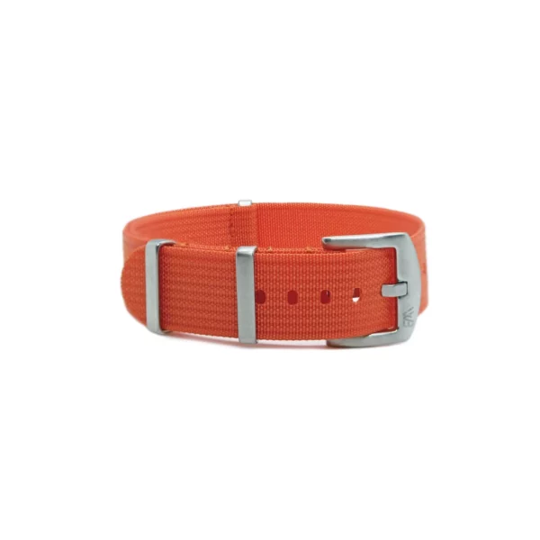 WB Original Geripptes Nylon-Uhrenarmband - Orange