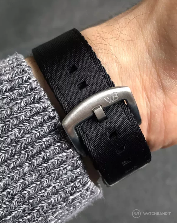 WB Original Nylon-Uhrenarmband 2-teilig - Schwarz – Bild 5