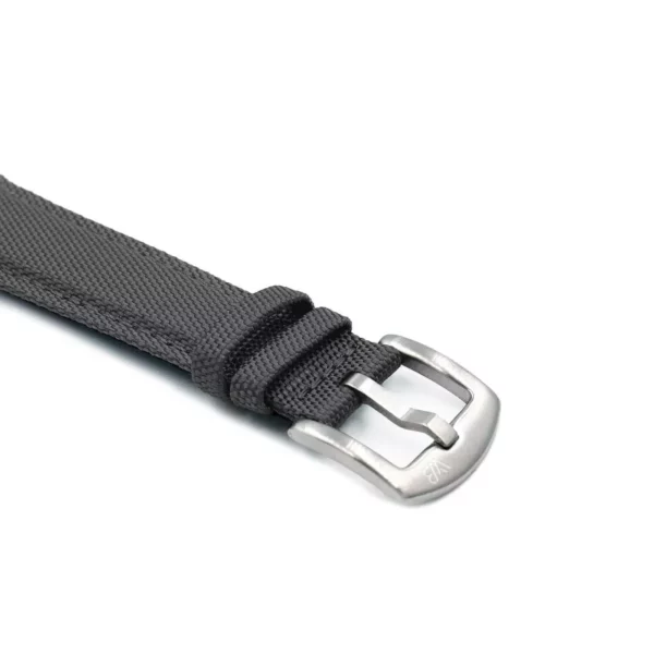 WB Original Premium Segeltuch-Uhrenarmband - Dunkelgrau – Bild 2