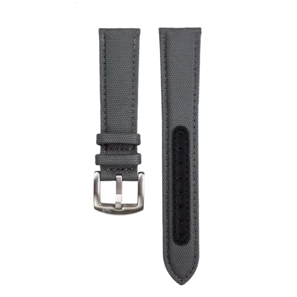WB Original Premium Segeltuch-Uhrenarmband - Dunkelgrau