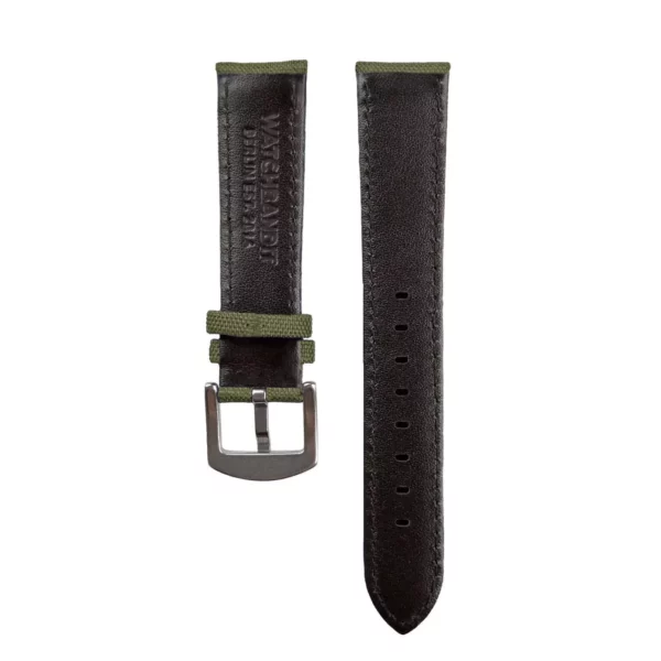 WB Original Premium Segeltuch-Uhrenarmband - Grün – Bild 4