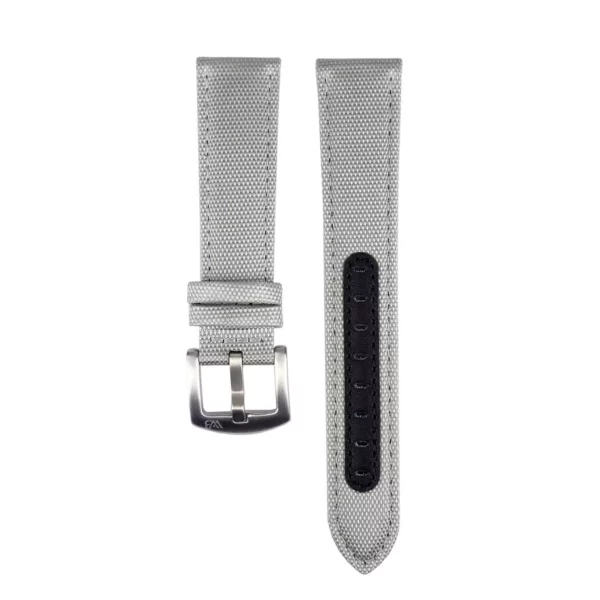 WB Original Premium Segeltuch-Uhrenarmband - Hellgrau