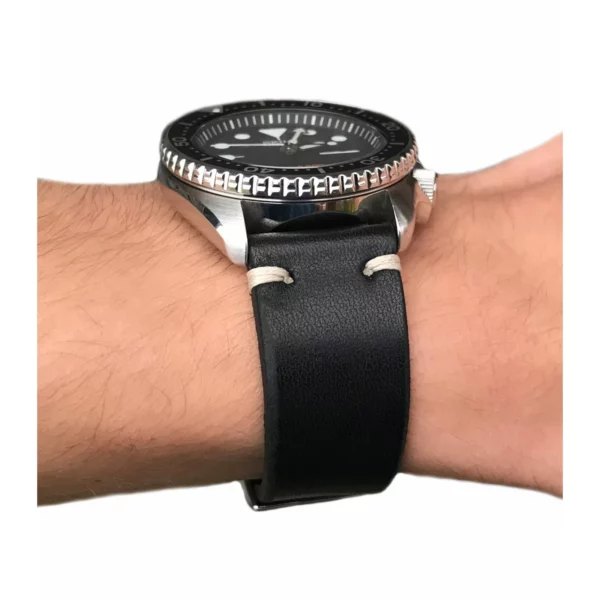WB Original Vintage-Uhrenarmband - Schwarz – Bild 5
