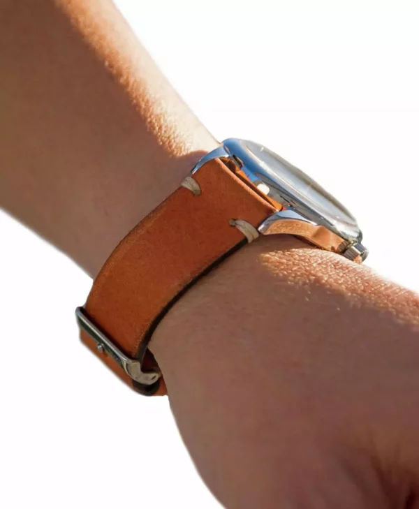 WB Original Vintage-Uhrenarmband - Heubraun – Bild 4