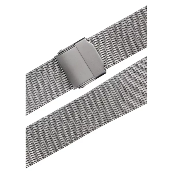 Stalux Milanaise Uhrenarmband - Feines Mesh - Silber – Bild 2