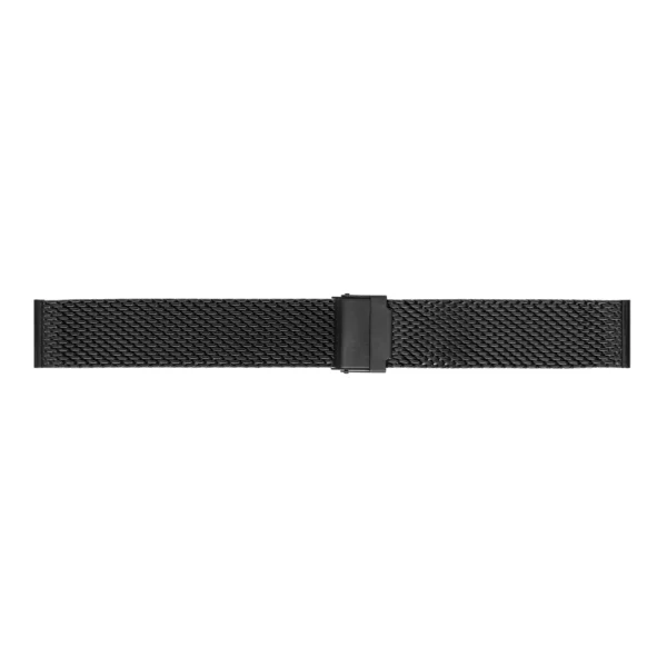 Stalux Milanaise Mesh Uhrenarmband - Schwarz
