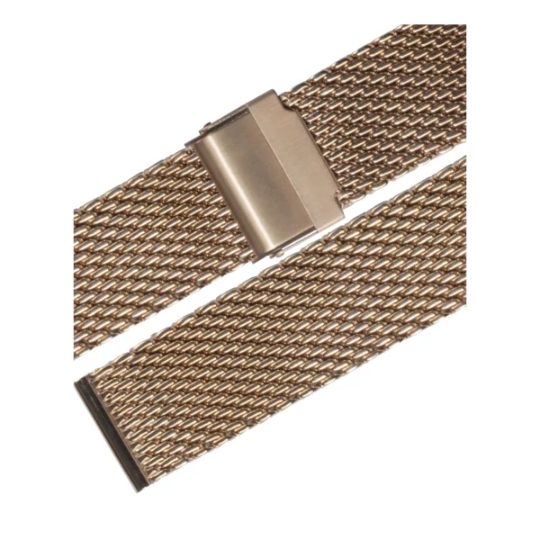 Stalux Milanaise Mesh Uhrenarmband - Roségold – Bild 2