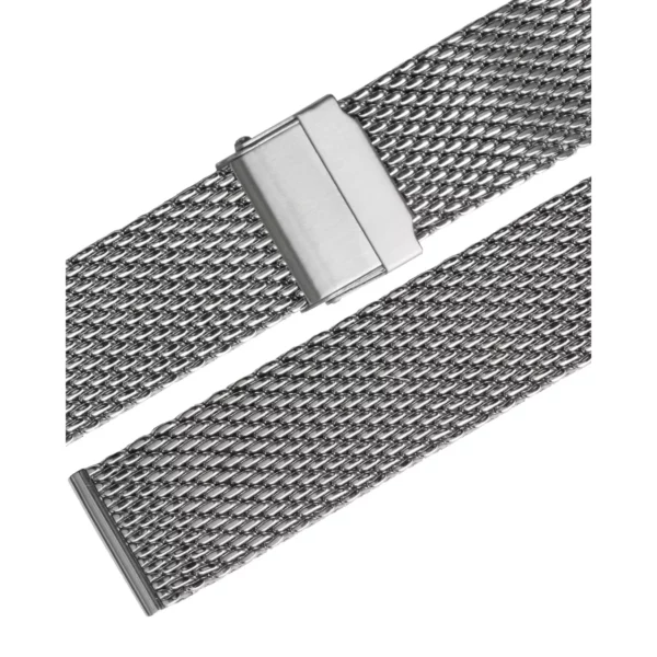 Stalux Milanaise Mesh Uhrenarmband - Silber – Bild 2