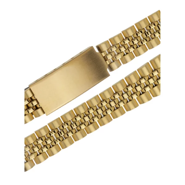Stalux Edelstahl Uhrenarmband - Gold – Bild 2