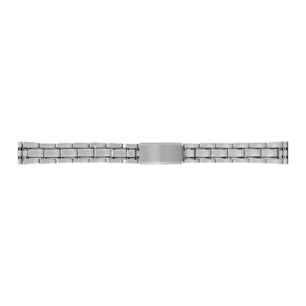 Stalux Edelstahl Uhrenarmband - Wechsel-Anstöße - 14 & 16 mm - Silber