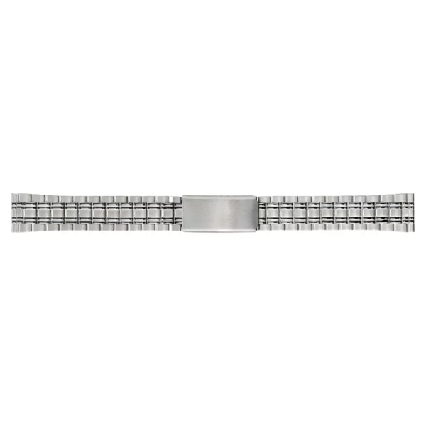 Stalux Edelstahl Uhrenarmband - Wechsel-Anstöße - 18 & 20 mm - Silber