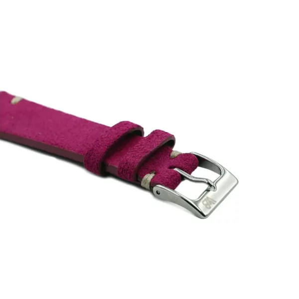 WB Original Wildleder-Uhrenarmband - Vintage Pink – Bild 2