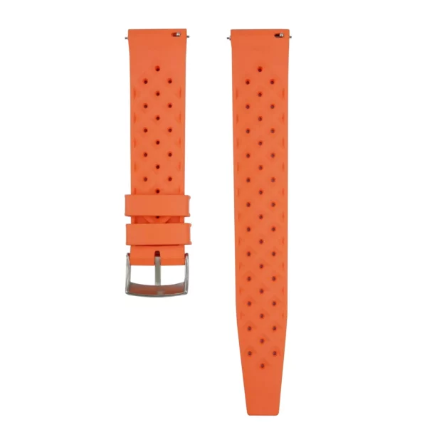 WB Original Tropical Style Kautschuk-Uhrenarmband - Orange – Bild 3
