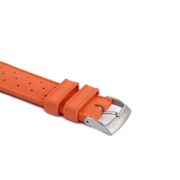 WB Original Tropical Style Kautschuk-Uhrenarmband - Orange – Bild 2
