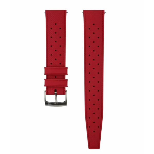 WB Original Tropical Style Kautschuk-Uhrenarmband - Rot