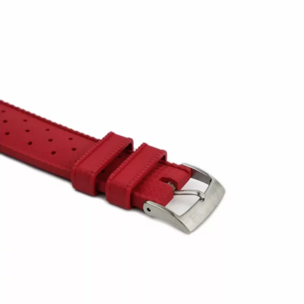 WB Original Tropical Style Kautschuk-Uhrenarmband - Rot – Bild 2