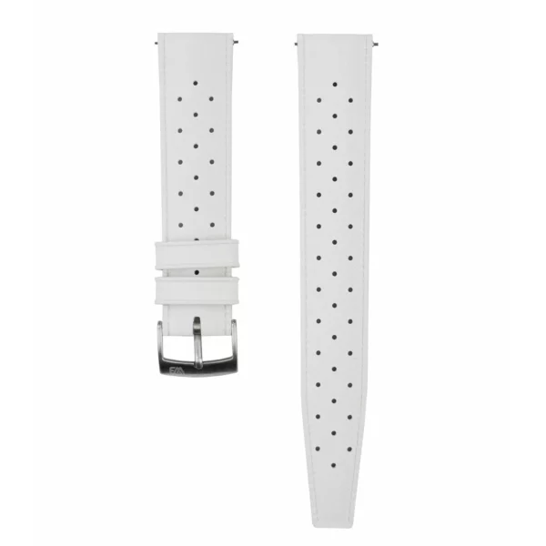 WB Original Tropical Style Kautschuk-Uhrenarmband - Weiß