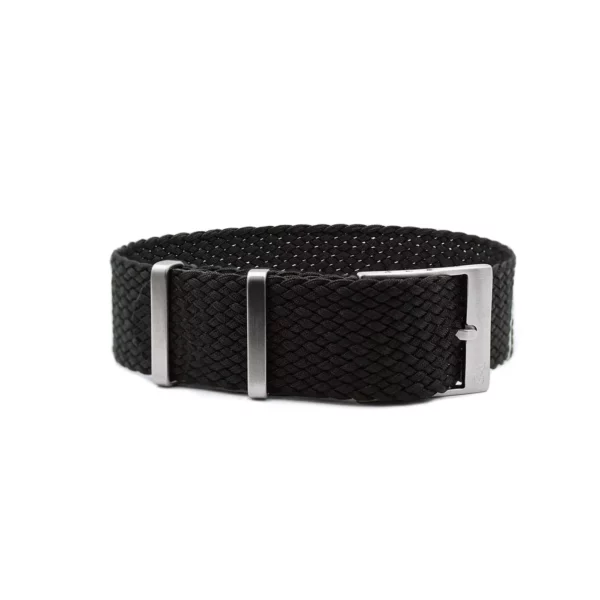 WB Original Premium Perlon-Uhrenarmband - Schwarz