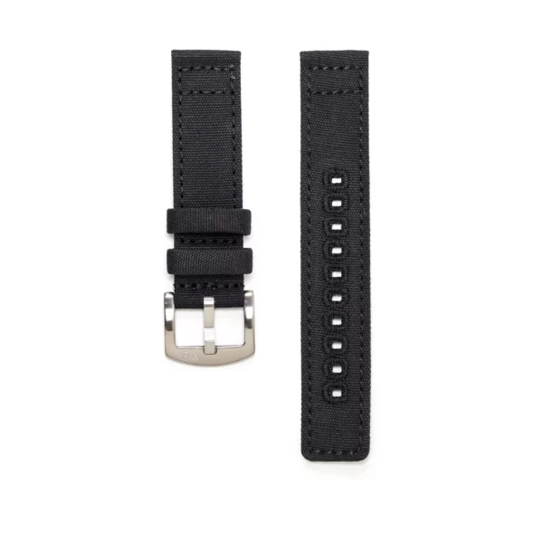 WB Original Canvas-Uhrenarmband - Schwarz