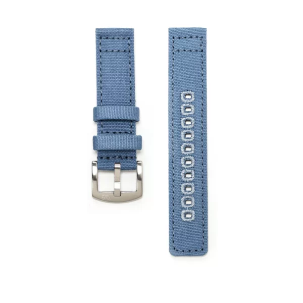 WB Original Canvas-Uhrenarmband - Hellblau