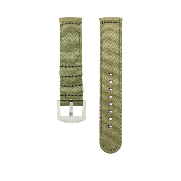WB Original Nylon-Uhrenarmband 2-teilig - Olivgrün – Bild 5