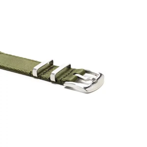 WB Original Nylon-Uhrenarmband 2-teilig - Olivgrün – Bild 2