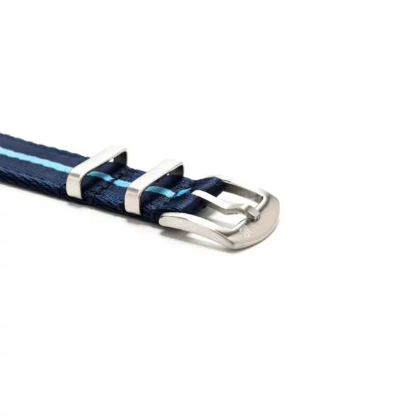 WB Original Nylon-Uhrenarmband 2-teilig - Blau & Himmelblau – Bild 2