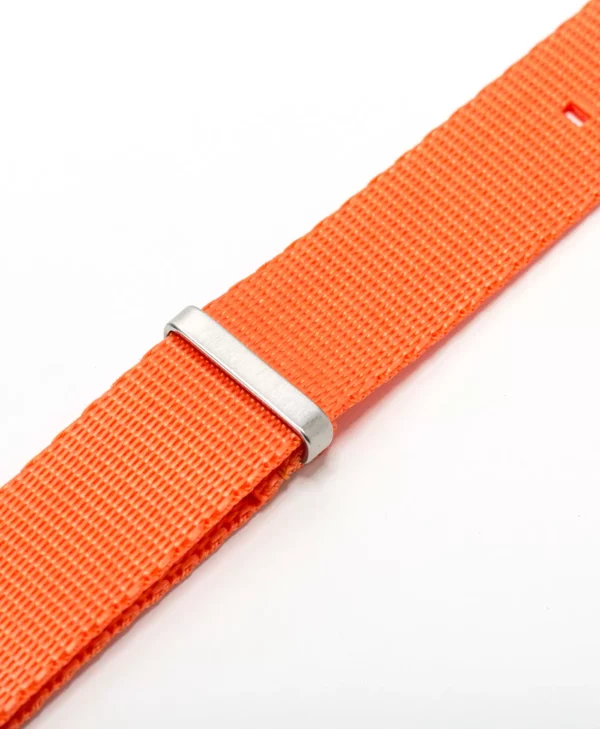WB Original Strapazierfähiges Nylon-Uhrenarmband - Orange – Bild 3