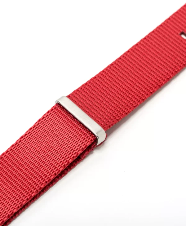 WB Original Strapazierfähiges Nylon-Uhrenarmband - Rot – Bild 3