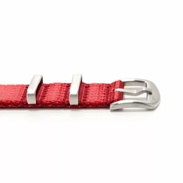 WB Original Strapazierfähiges Nylon-Uhrenarmband - Rot – Bild 2