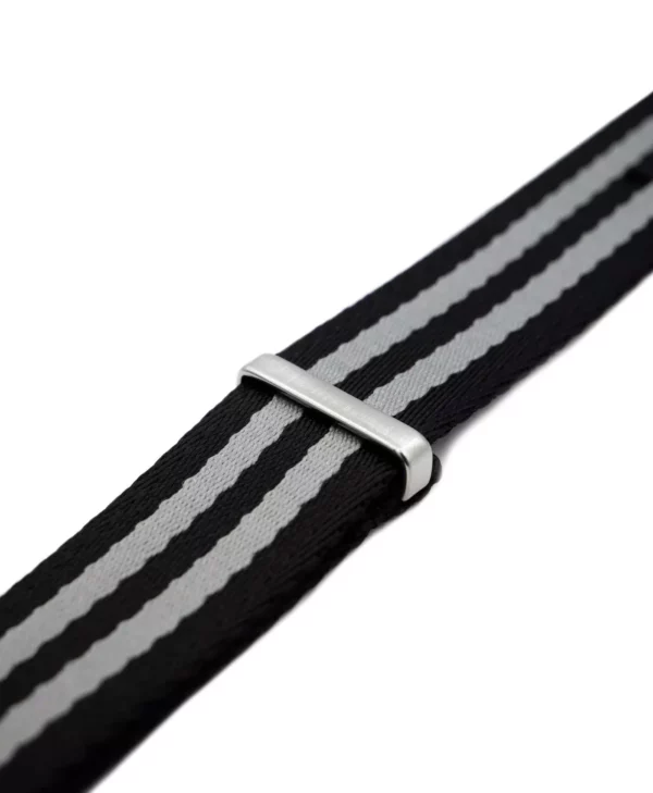 WB Original Premium Nylon-Uhrenarmband - Schwarz/Grau – Bild 6