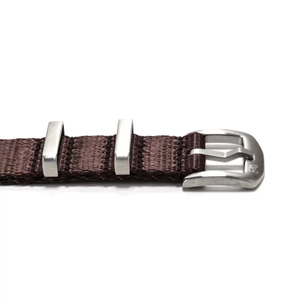 WB Original Strapazierfähiges Nylon-Uhrenarmband - Braun – Bild 2