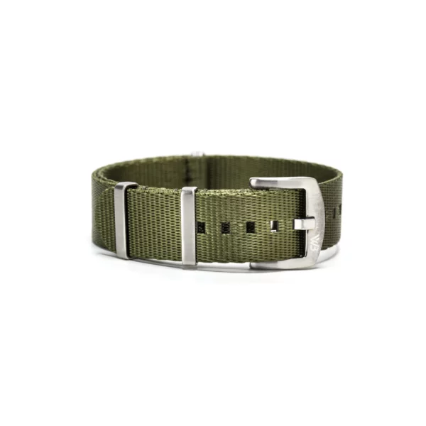 WB Original Strapazierfähiges Nylon-Uhrenarmband - Olivgrün