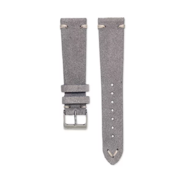 WB Original Wildleder-Uhrenarmband - Vintage Grau