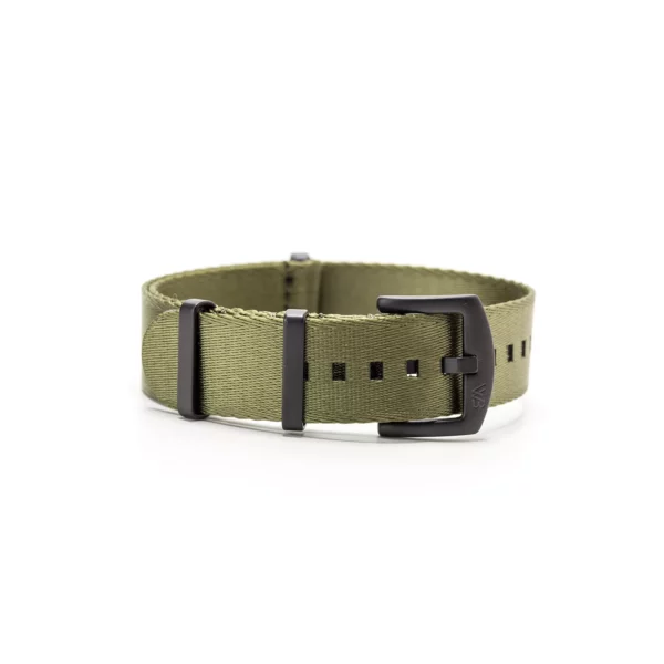 WB Original Premium Nylon-Uhrenarmband - Olivgrün – Bild 7