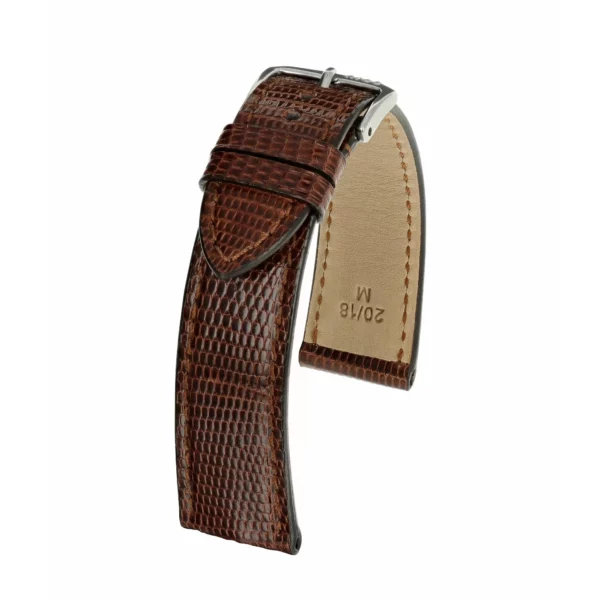 RIOS1931 Allure - Uhrenarmband aus Eidechsenleder (220) - Mahagoni