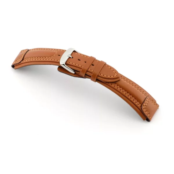 RIOS1931 Apulia - Uhrenarmband aus Kalbsleder (138) - Cognac