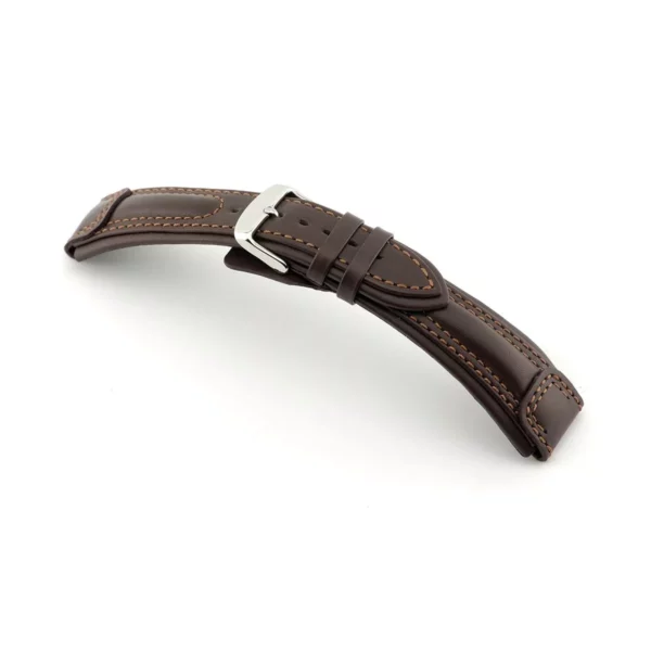 RIOS1931 Apulia - Uhrenarmband aus Kalbsleder (138) - Mokka