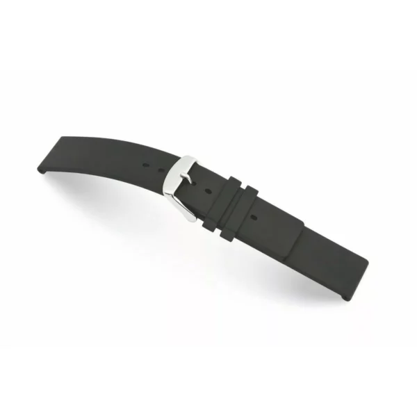 RIOS1931 Atlanta - Silikon-Uhrenarmband (140) - Schwarz