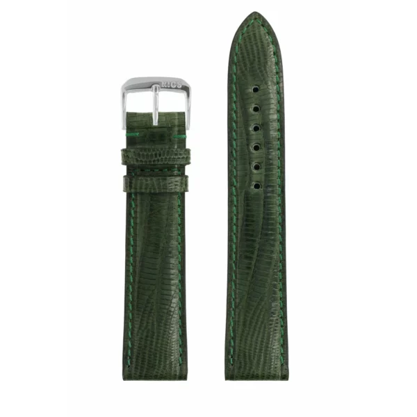 RIOS1931 Avenue - Uhrenarmband aus Teju-Eidechsenleder (222) - Forstgrün – Bild 2