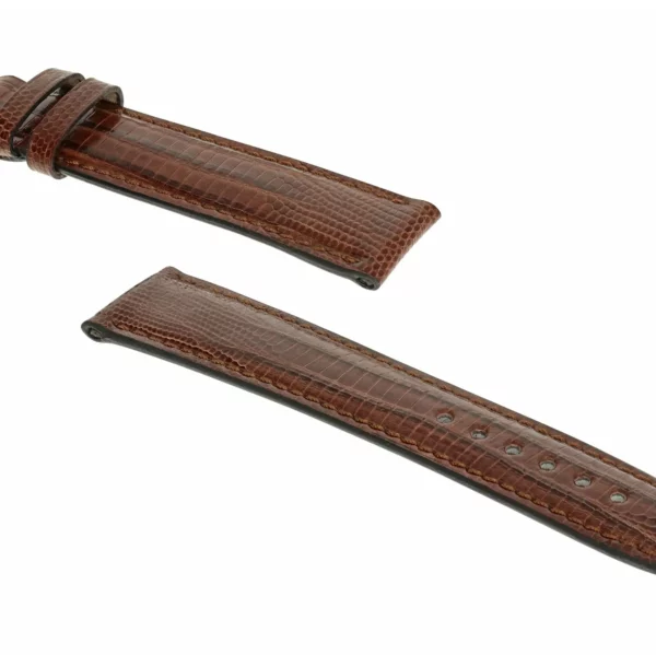 RIOS1931 Avenue - Uhrenarmband aus Teju-Eidechsenleder (222) - Mahagoni – Bild 3