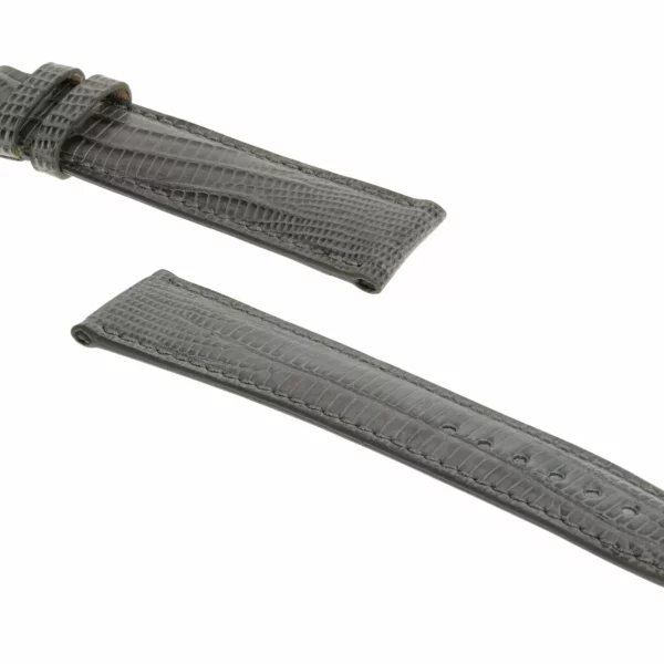 RIOS1931 Avenue - Uhrenarmband aus Teju-Eidechsenleder (222) - Steingrau – Bild 3