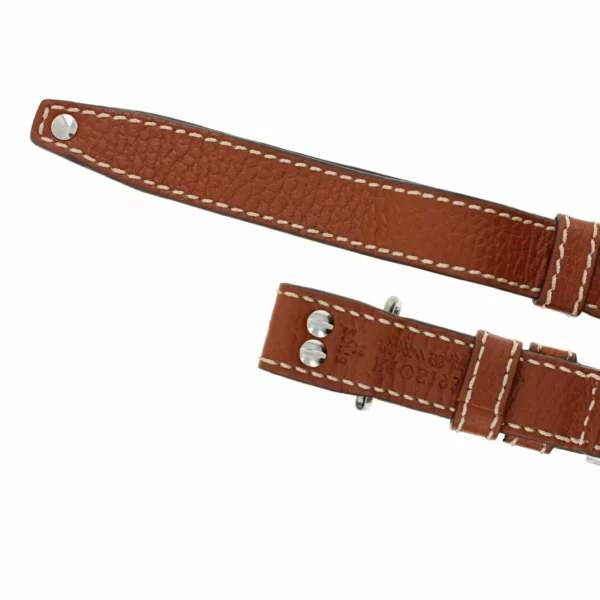 RIOS1931 Aviator - Uhrenarmband aus Büffelleder (209) - Cognac – Bild 4