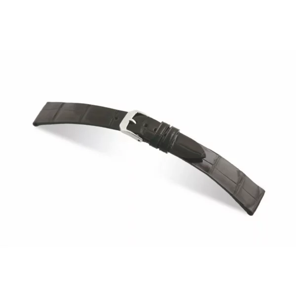 RIOS1931 Basel - Uhrenarmband aus Alligatorenleder (345) - Mokka