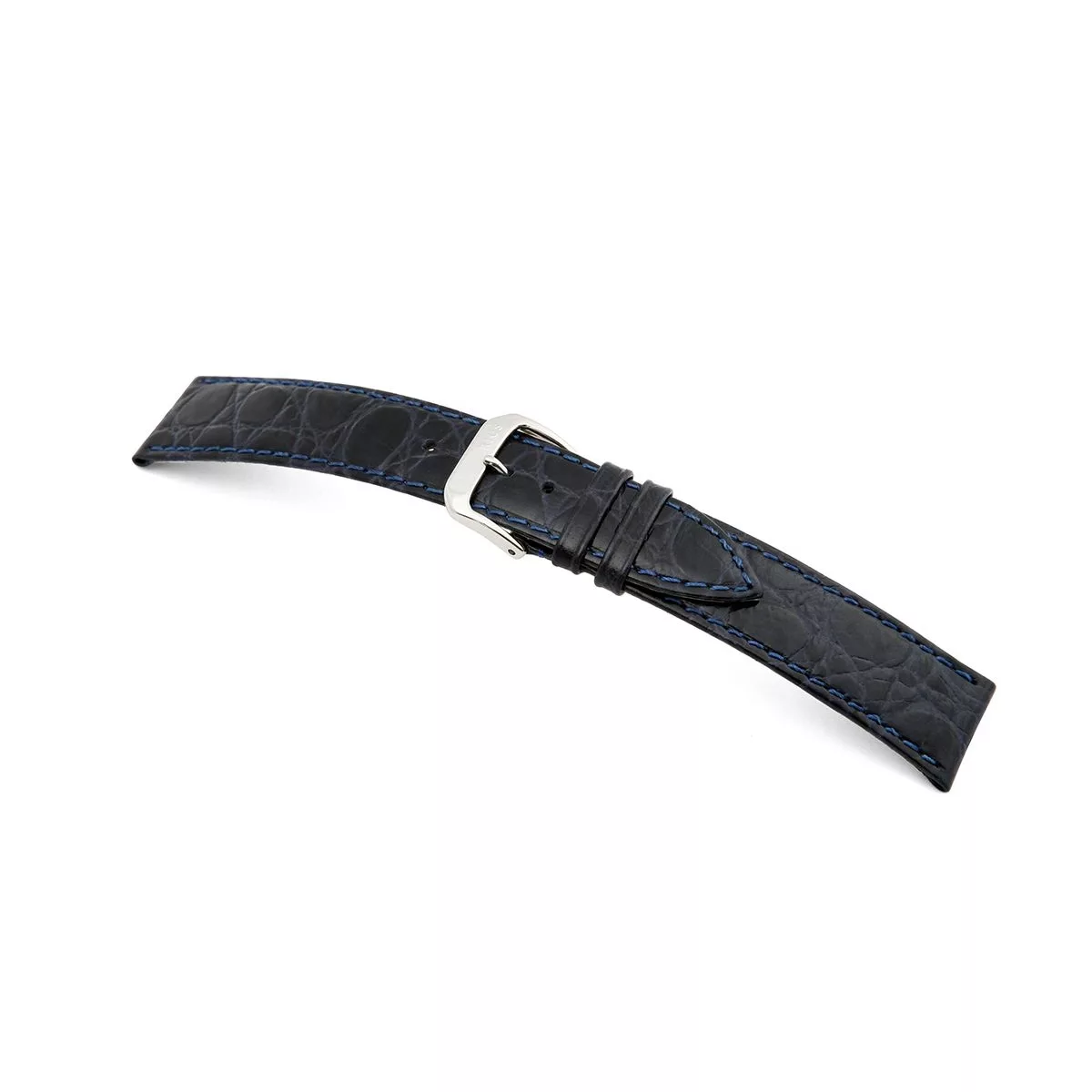 RIOS1931 Brazil - Uhrenarmband mit Krokodilnarbung geprägt (70) - 8 Farben - Bild 3 von 10